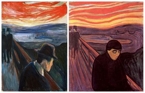 Eight Interpretations of One Motif: Different Versions of Munch's "The Scream"