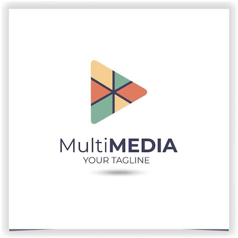 Premium Vector Vector Multimedia Logo Design Template