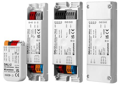 DALI 2Ch LED Dimmer CC DT6 DALI системи за сградни инсталации