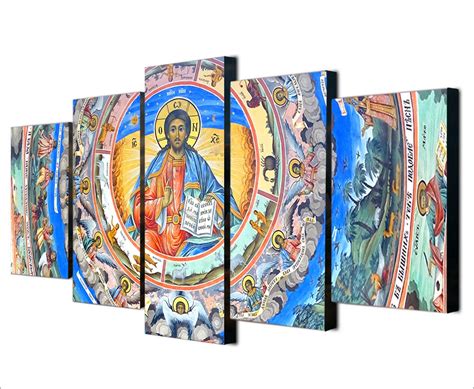 Framed Jesus Christ Painting HD Printed Wall Christian Religion Canvas ...