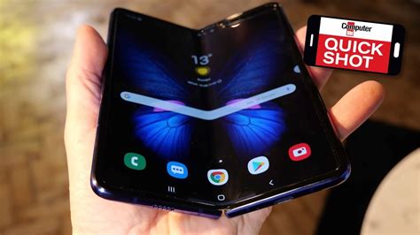 Samsung Galaxy Fold Im Hands On Erstes Falt Handy Ausprobiert Youtube