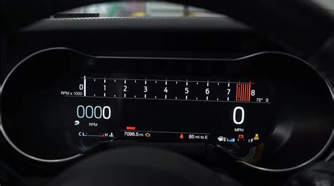 Mustang Digital Dash Cluster Overview Setup Guide