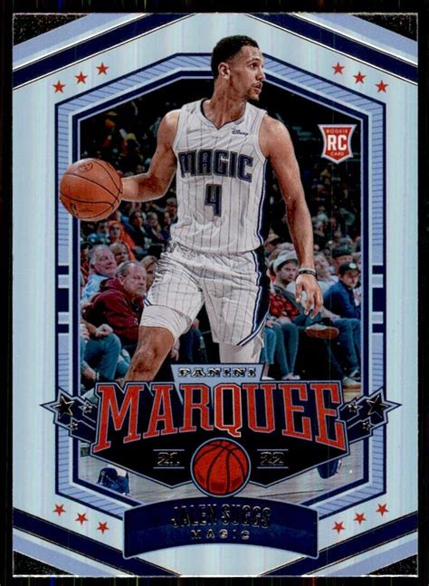 2021 22 Panini Chronicles Marquee Jalen Suggs Rookie Orlando Magic 338