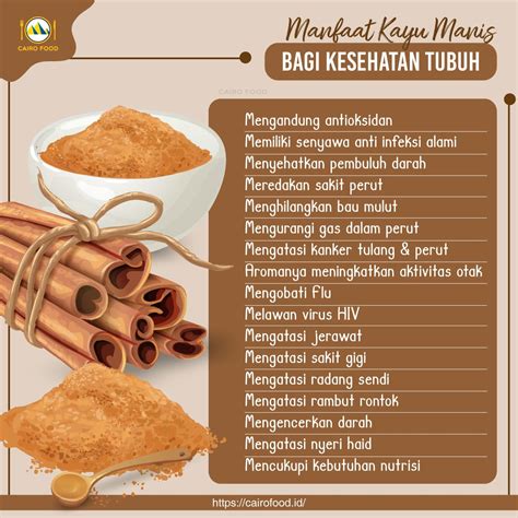 Manfaat Kayu Manis Untuk Kesehatan