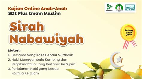 Dalam Pengasuhan Sang Kakek Hingga Pernikahan Nabi Ustadz Dagi Abu