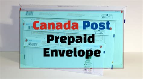 Canada Post Prepaid Envelope | Canada Post Flat Rate Envelope - Canada ...