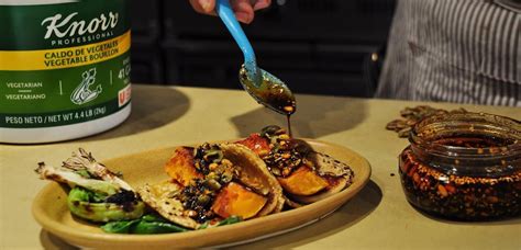 Butternut Squash Taco With Grilled Queso Fresco Salsa Macha And Pepitas Recipe