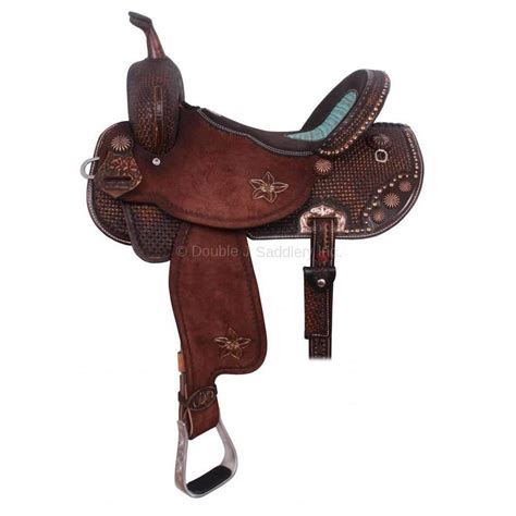 Sbp410 Pozzi Pro Barrel Racer Double J Saddlery