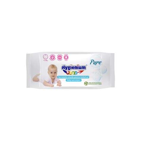 Servetele Umede Pure Baby 48 Bucati Hygienium Dr Max Farmacie