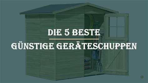 5 Beste Günstige Geräteschuppen Test YouTube