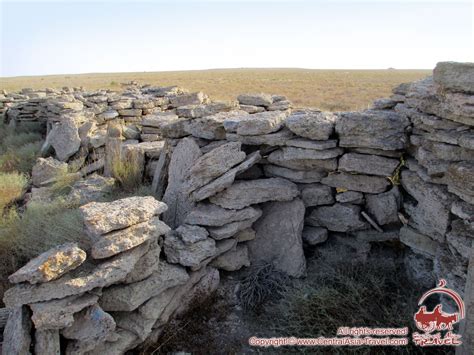 Ustyurt Plateau. Remarkable Sights of Uzbekistan. Deserts of Asia.