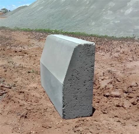 Grey Kerb Stone Paver Block Material Concrete At Rs Piece In Chennai