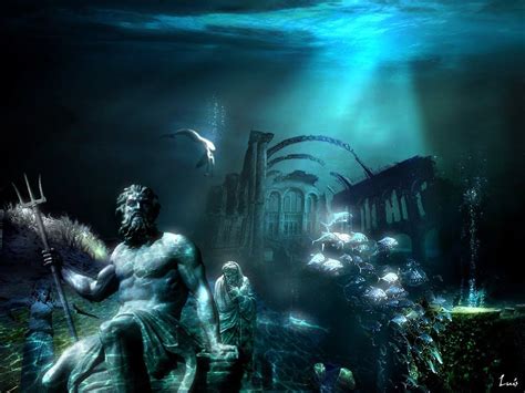 Fantasy Places Fantasy World Mythical Creatures Sea Creatures