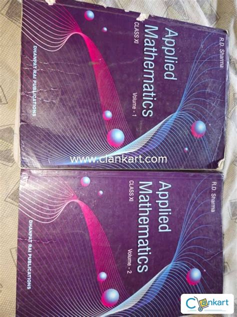 Buy Applied Mathematics For Class 11 Set Of 2 Volume Examination 2020 21 Book In Excellent