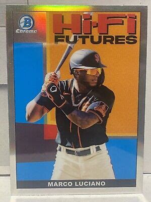 Marco Luciano Bowman Chrome Baseball Hi Fi Futures Rookie Hifi