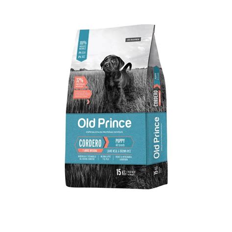 OLD PRINCE CORDERO Y ARROZ CACHORRO Timoteo Pet Shop