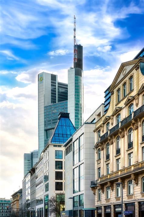 The Commerzbank Tower By Architect Norman Foster Frankfurt Germany