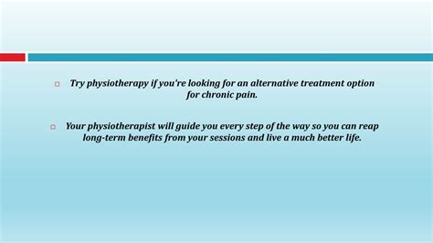 PPT Advantages Of Physiotherapy In Managing Chronic Pain PowerPoint