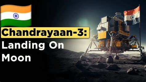 Chandrayaan 3 Moon Landing 3d Animation चंद्रयान 3 प्रज्ञान रोवर