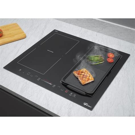 Fogão Cooktop Fischer 4Q Smartzone Indução Vitrocerâmica Cooktop