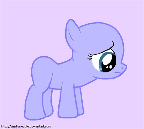 Mlp Base 3 Sad Filly By Honey Pawstep On Deviantart