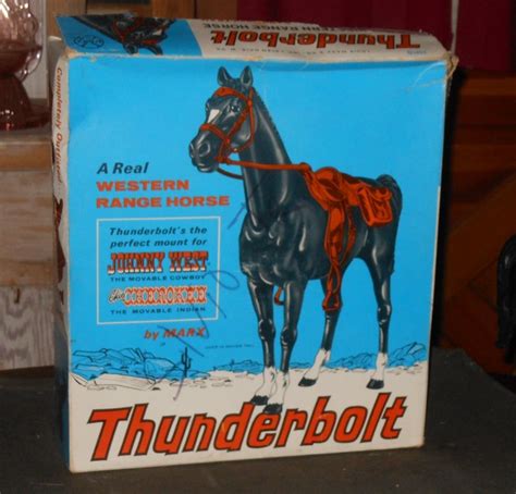 Johnny West Black Thunderbolt Horse With Original Box Collectors Weekly