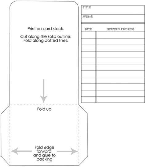 Printable Pocket Template