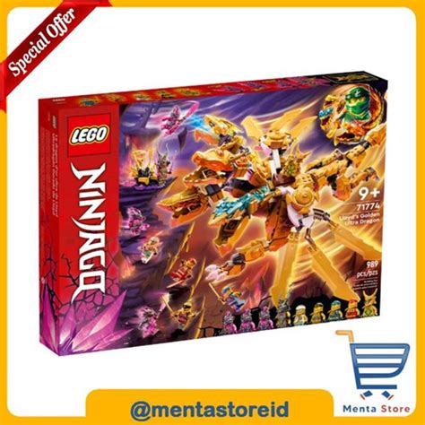 jual lego ninjago  lloyds golden ultra dragon jakarta utara