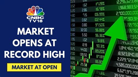 Indices Open At Record High Amid Positive Global Cues Sensex Soars 381