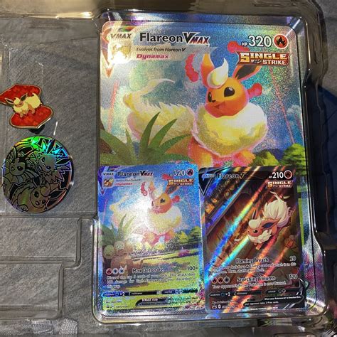 Mavin Flareon V Swsh Vmax Swsh Alt Art Pokemon Premium