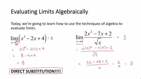 Limits Examples With Answer