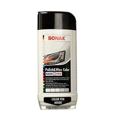 Sonax Polish Wax Color Blanco Cera Abrillantador Ml Wilcotec