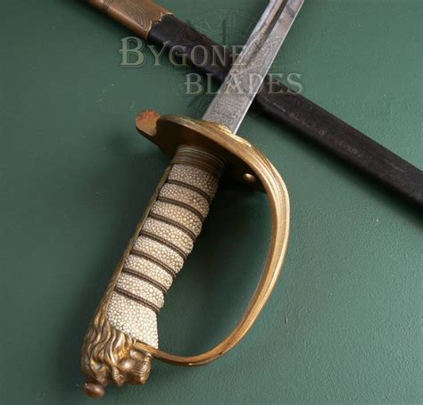 British Royal Navy P1827 Officers Sword By Wilkinson Bygone Blades