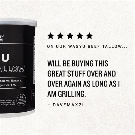 Wagyu Beef Tallow | Wagyu Tallow - South Chicago Packing