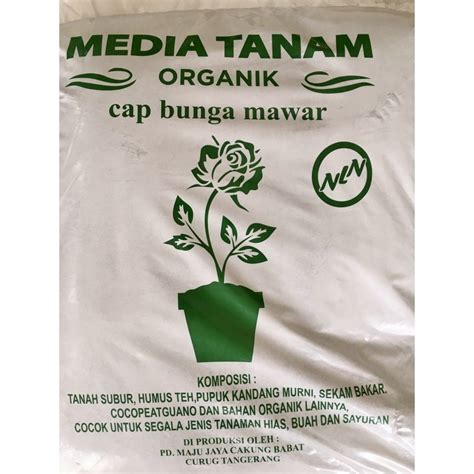 Jual MEDIA TANAM ORGANIK AP BUNGA MAWAR Shopee Indonesia