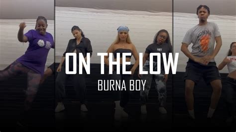 Burna Boy On The Low Vstfam Choreography Youtube