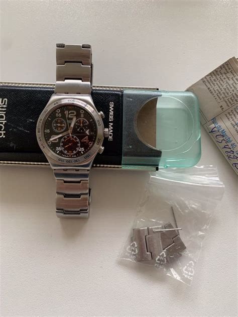 Swatch Irony Chrono YCS482G Free Chain Kaufen Auf Ricardo