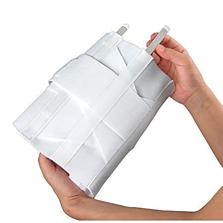 Dmi Adjustable Lumbar Support Back Brace Extra Large White