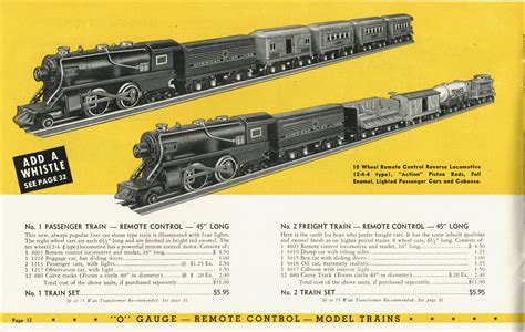 American Flyer Trains 1938, page 12 | A.C. Gilbert Catalog Archive