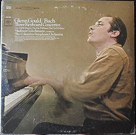 Bach Three Keyboard Concertos Glenn Gould Lp Ebay