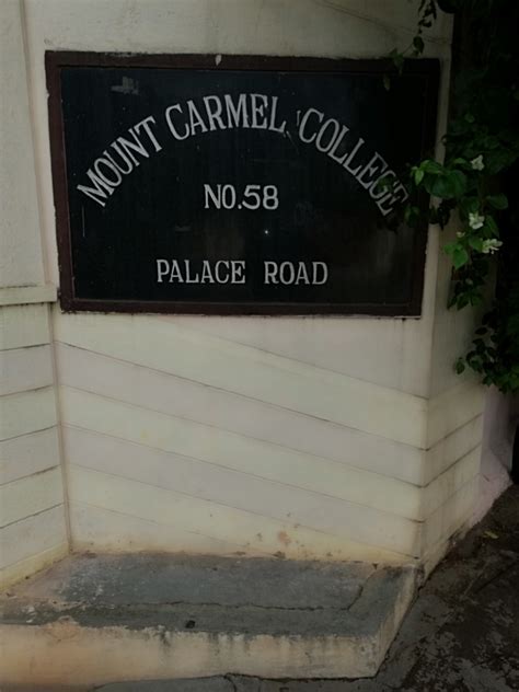 Mount Carmel College Bengaluru