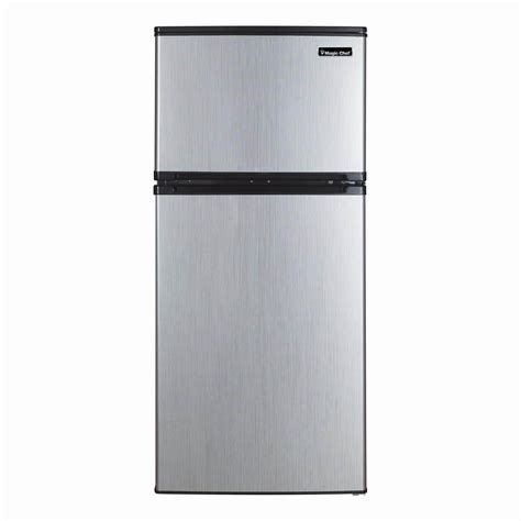 Magic Chef 43 Cu Ft Mini Refrigerator In Stainless Steel Hvdr430st