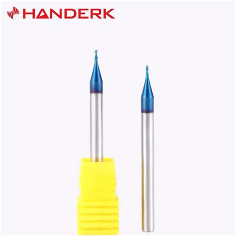 Handerk High Performance 2flute Micro Grain Tungsten Carbide Ball Nose