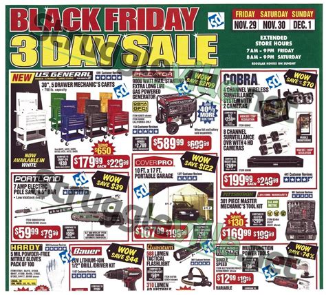 Harbor Freight Black Friday 2024 Ad Magda Jobina