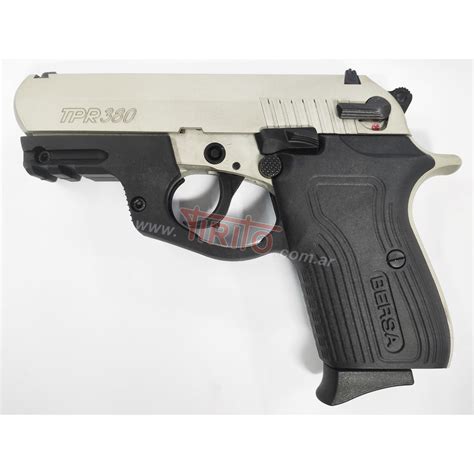 Pistola Bersa Tpr380 Niquelcerakote Nueva 0km Tirito