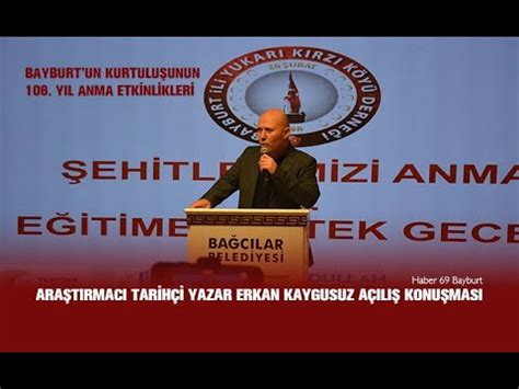 Araştırmacı Tarihçi Yazar Erkan Kaygusuz YouTube