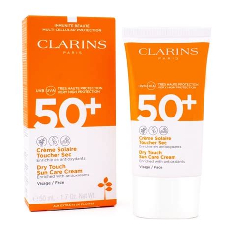 Clarins Sun Krem Do Opalania Twarzy SPF 50 50 Ml Sklep EMPIK