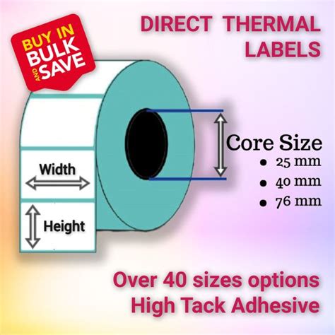 Direct Thermal Labels Nex Labels