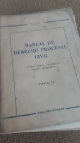 Manual De Derecho Procesal Civil Tomo 2 Lino Enrique Palacio En Venta