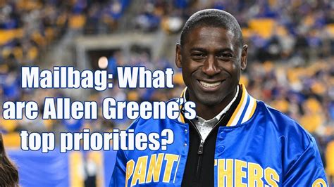 What Are Allen Greene S Top Priorities For Year One The Morning Pitt